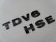 LAND ROVER DISCOVERY 3 4 TDV6 HSE GLOSS BLACK REAR BADGE LETTERING