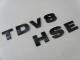 LAND ROVER DISCOVERY 3 4 TDV8 HSE GLOSS BLACK REAR BADGE LETTERING
